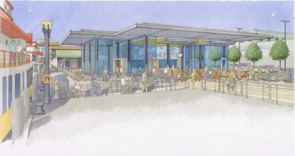 Terminal Renovation Project Rendering